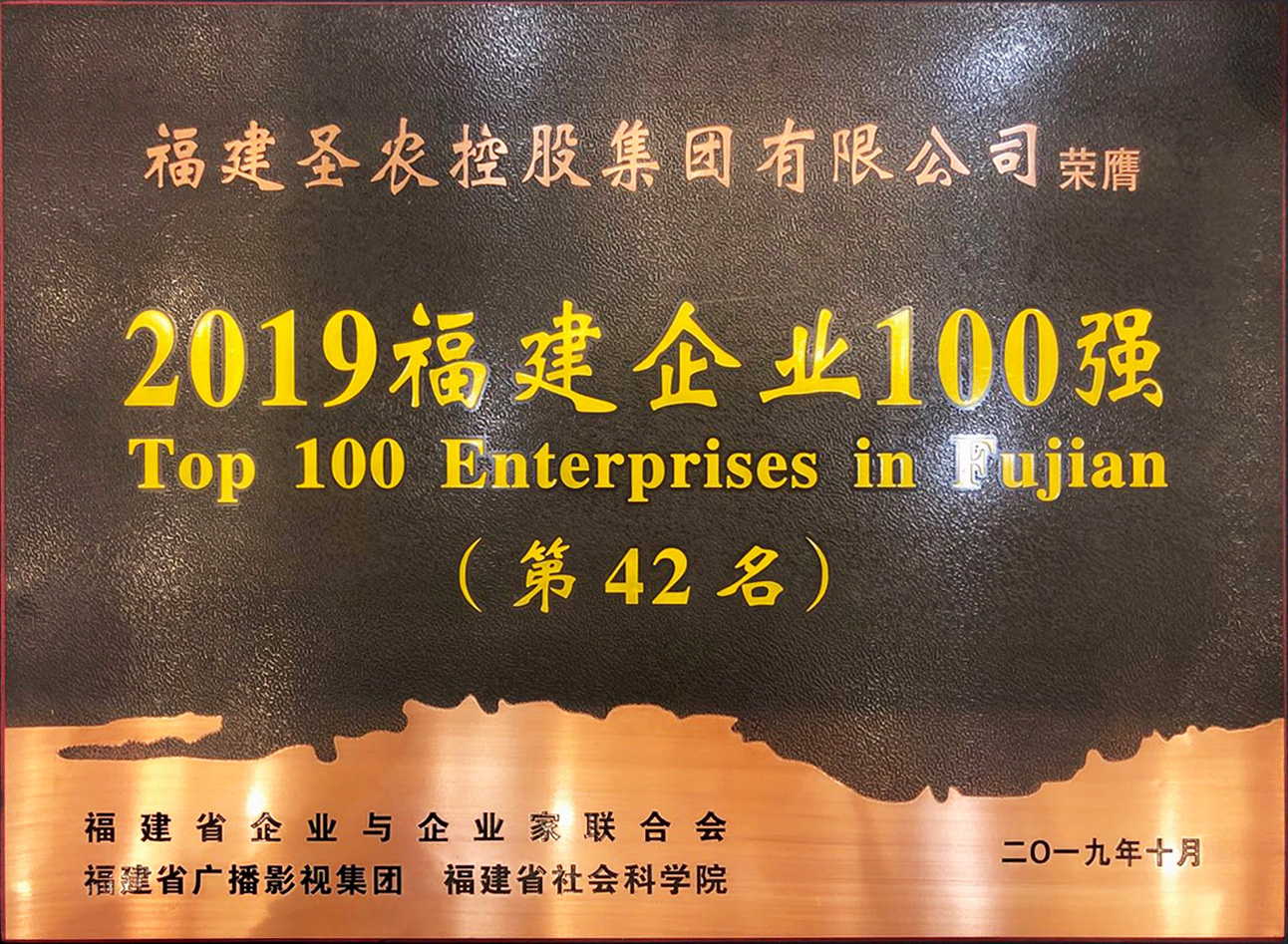 2019（乐鱼电子集团）福建企业100强